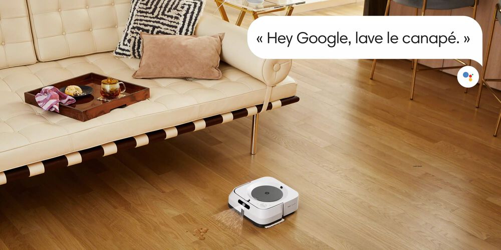 Braava m6 compatible avec Alexa