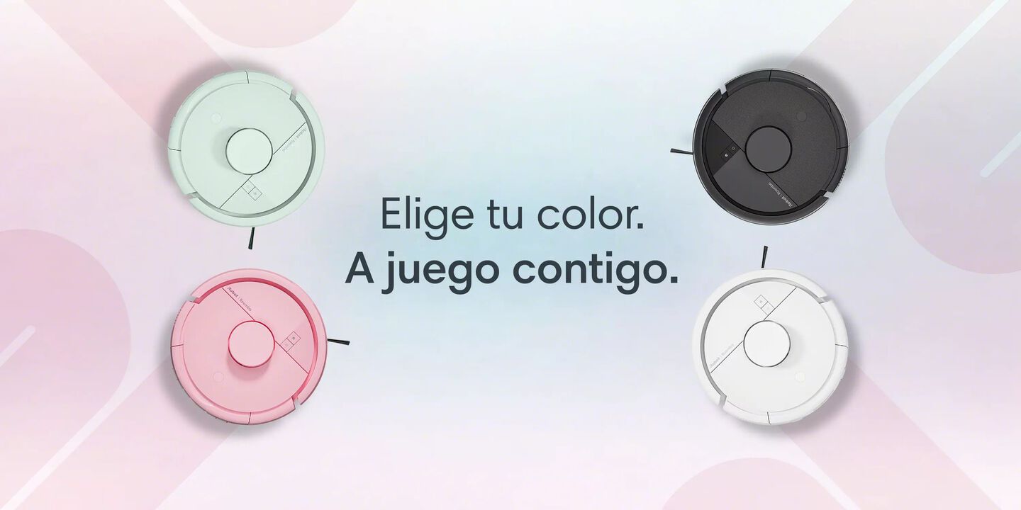 Elige tu color, a juego contigo, Mini blanco rosa menta negro