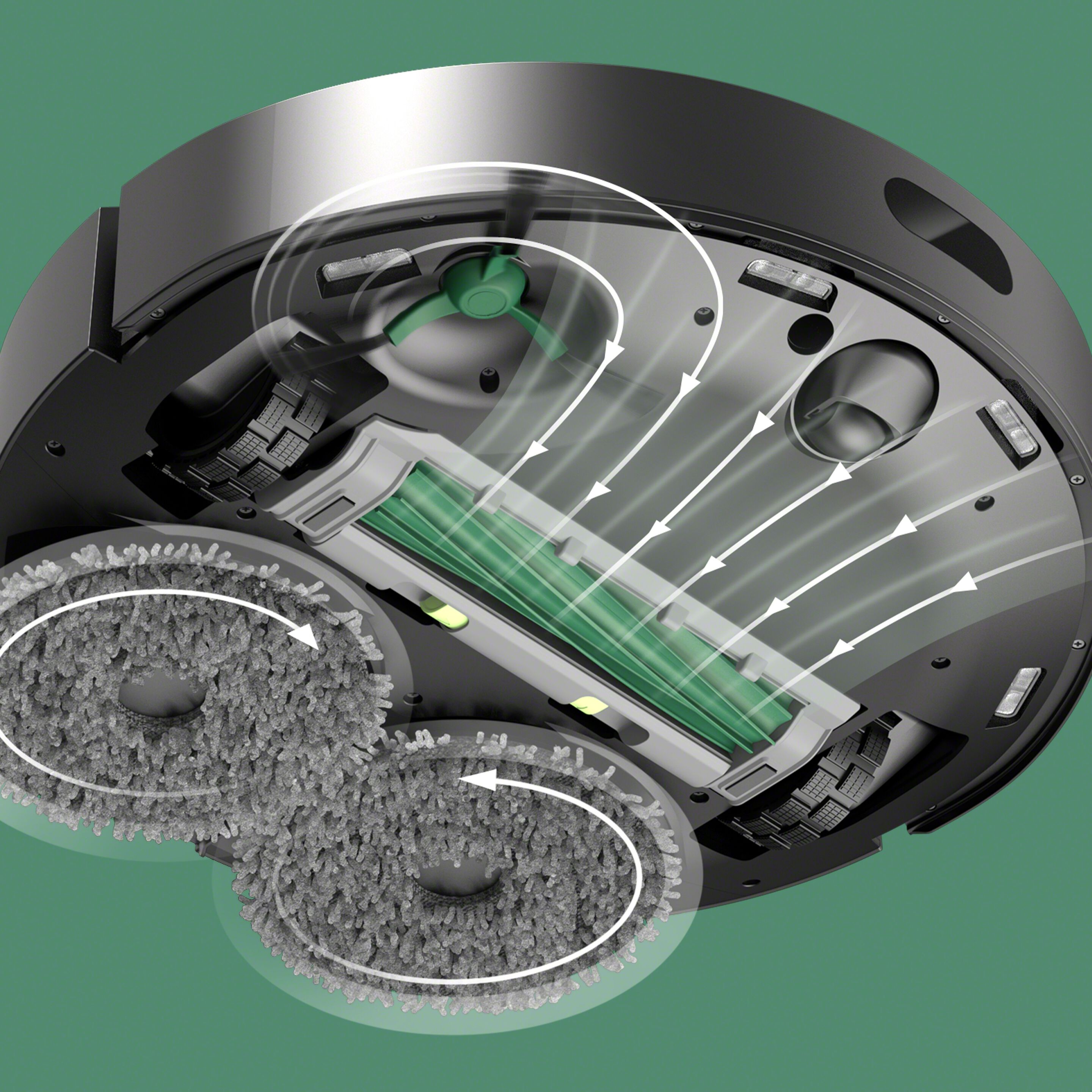 Escovas Laterais 3 Braços Compatível Roomba Serie 500, 600, 700 (3 Unidades) - Worten