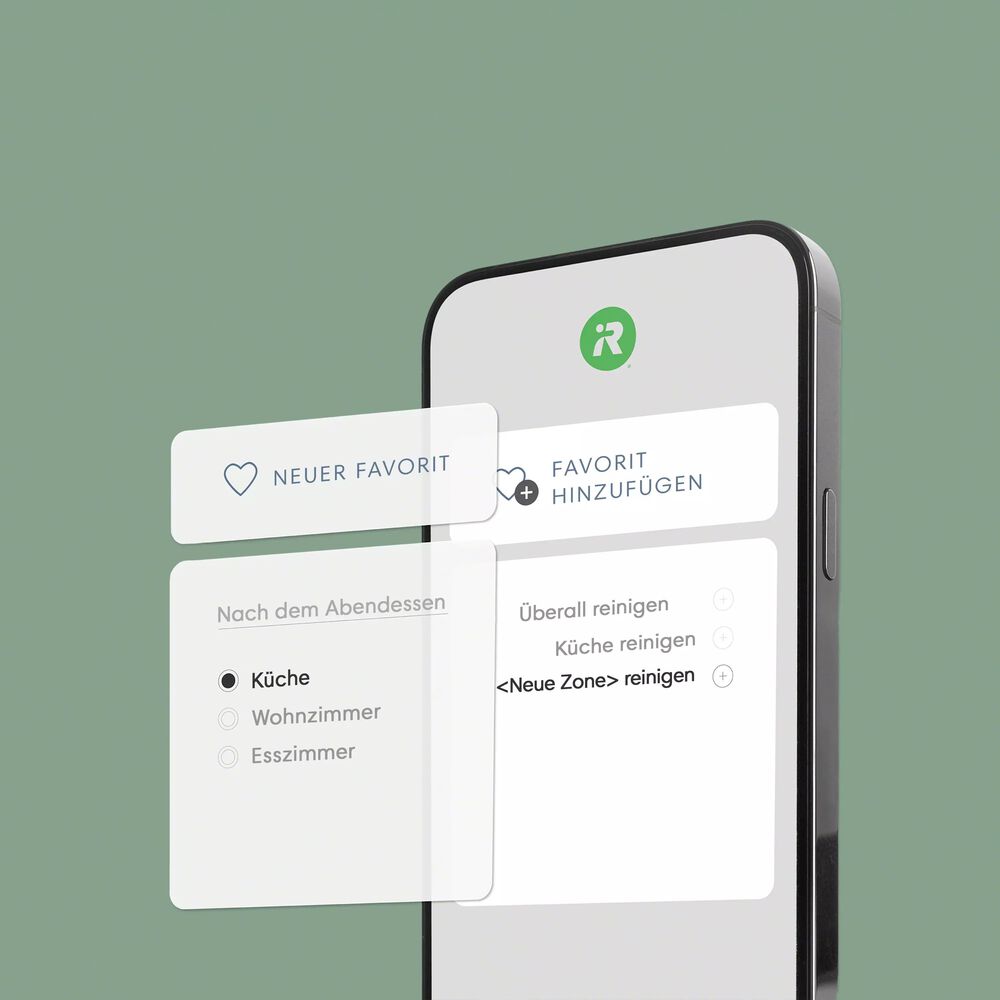 Steuere alles mit der iRobot Home App