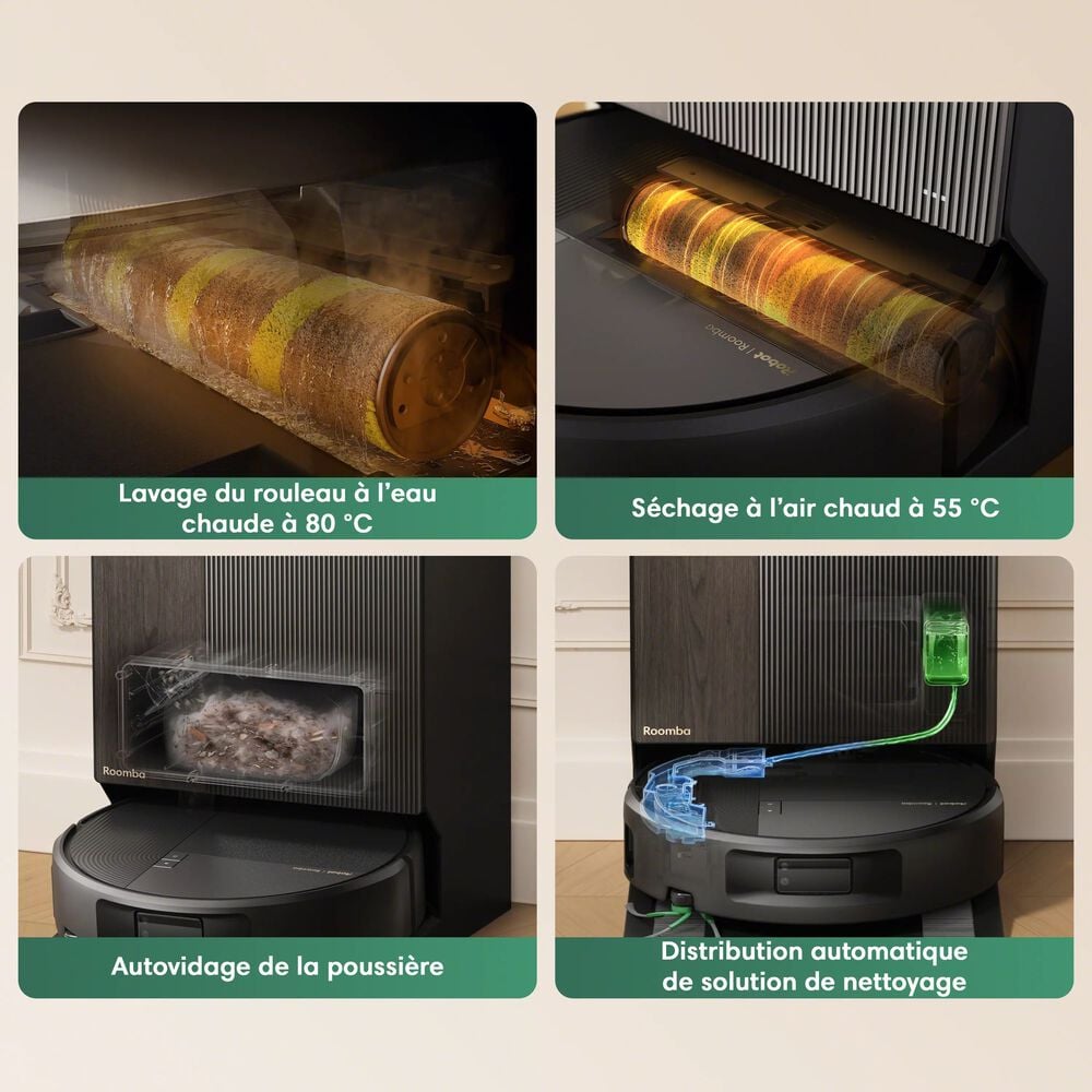 Se charge du nettoyage &agrave; votre place