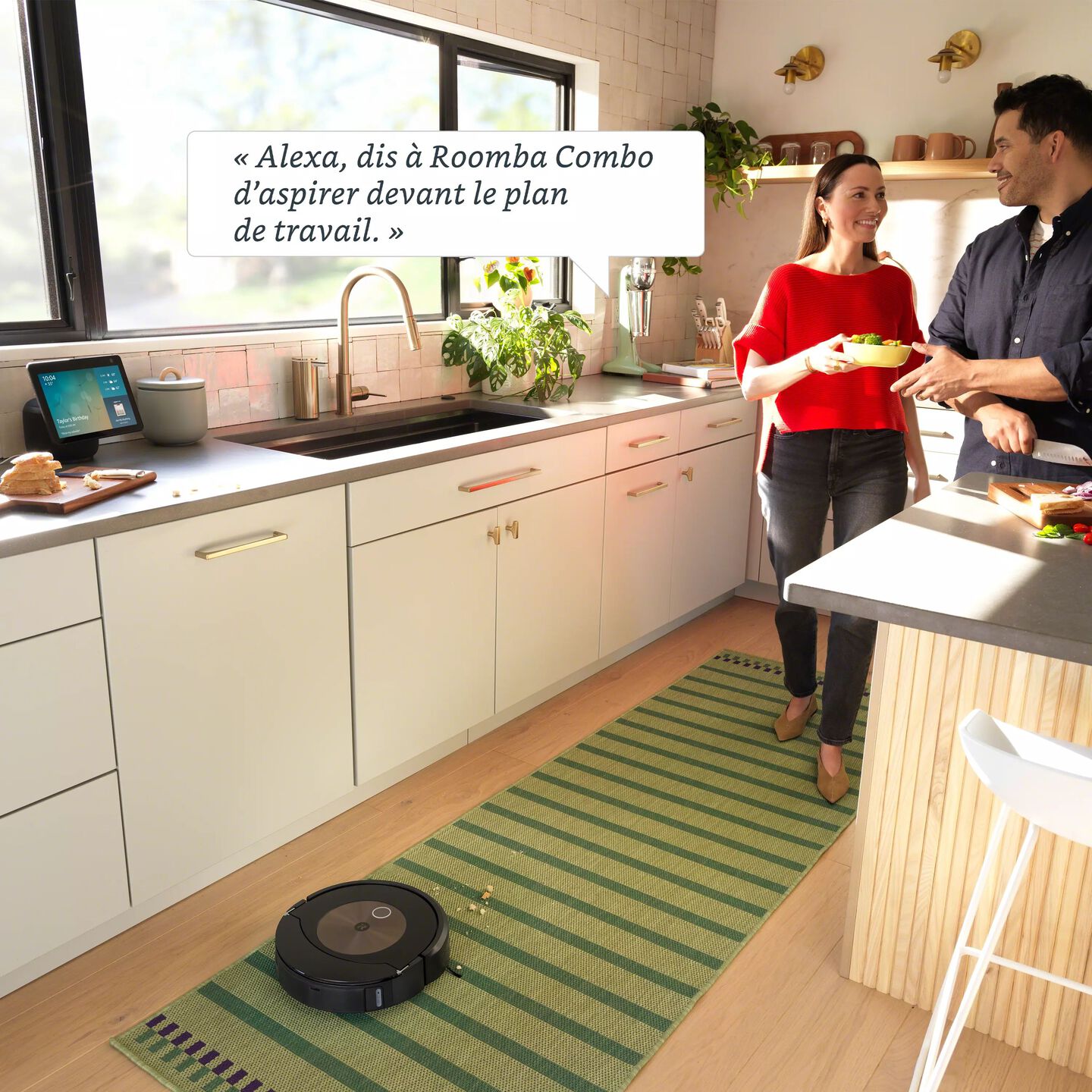 ROOMBA Robot aspirateur j9+ avec connexion Wi-Fi et vidange automatique