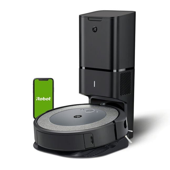 Aspirateur robot Roomba® i5+ avec système d’autovidage connecté au Wi-Fi, , large image number 0