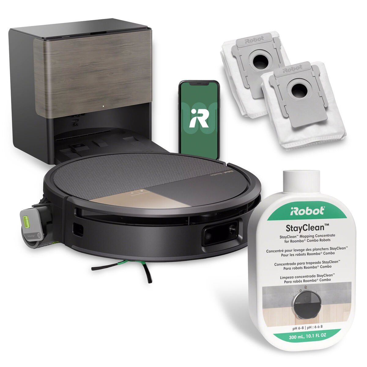 Robot Roomba® Max 706 Combo + base AutoWash™ - Noir, , large image number 0