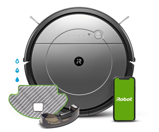 Robot Aspirador e Esfregona Roomba Combo® com ligação Wi-Fi