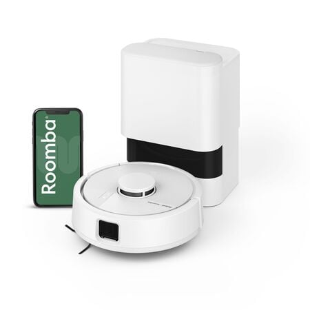 Roomba&reg;&nbsp;Mini robot aspirateur et laveur + base AutoEmpty&trade; &mdash; Blanc