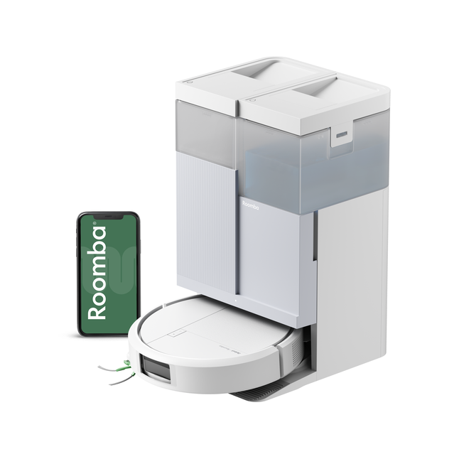 Roomba&reg; Plus 415 Combo Robot + AutoWash&trade; Dock - White
