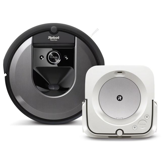 Ensemble aspirateur robot Roomba® i7 et robot laveur de sols Braava jet® m6 iRobot®, , large image number 0