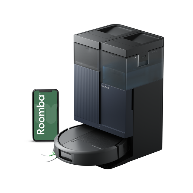 Robot Roomba&reg; Plus&nbsp;415 Combo + base AutoWash&trade; - Noir