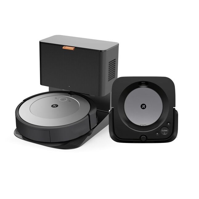 Roomba® i1+-robotstofzuiger & Braava jet® m6-dweilrobot