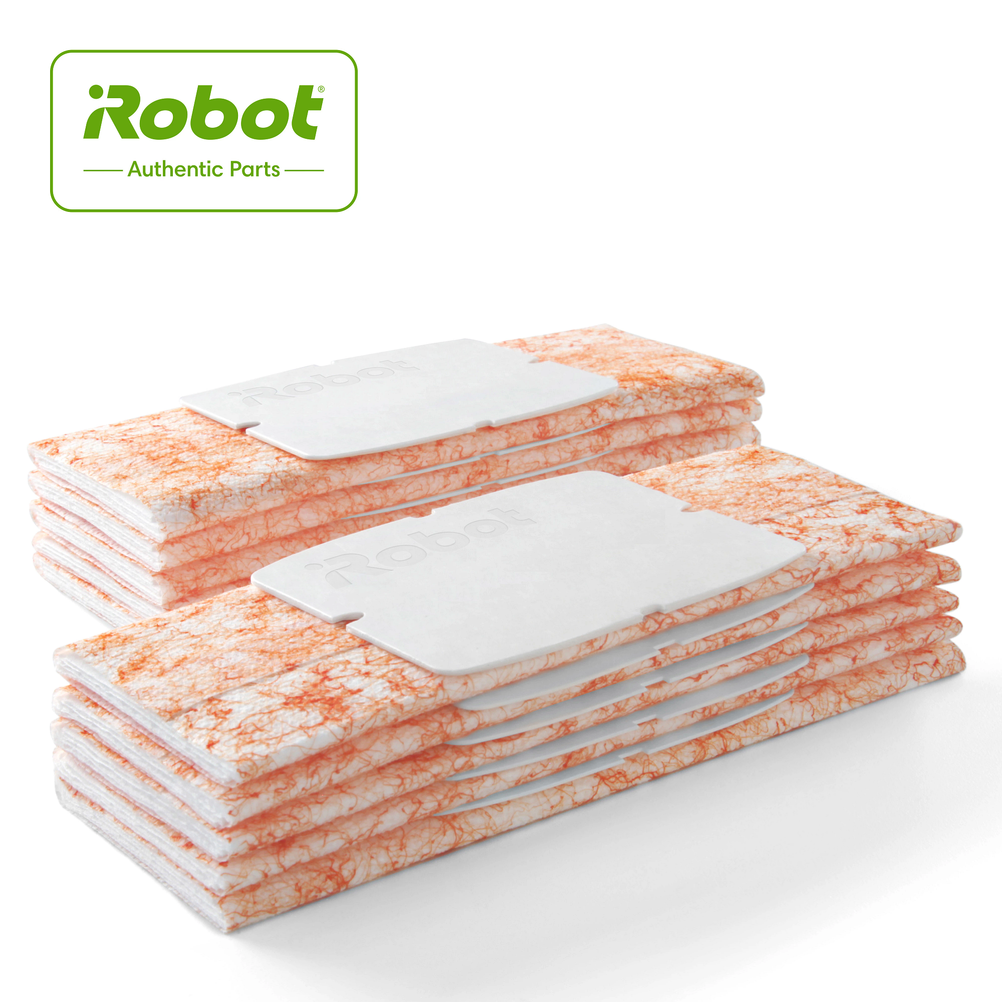 Lingettes Jetables IRobot Braava Jet Pack De 10 - Pour Nettoyage Des Sols - Parfum Frais - Compatible Robot Laveur