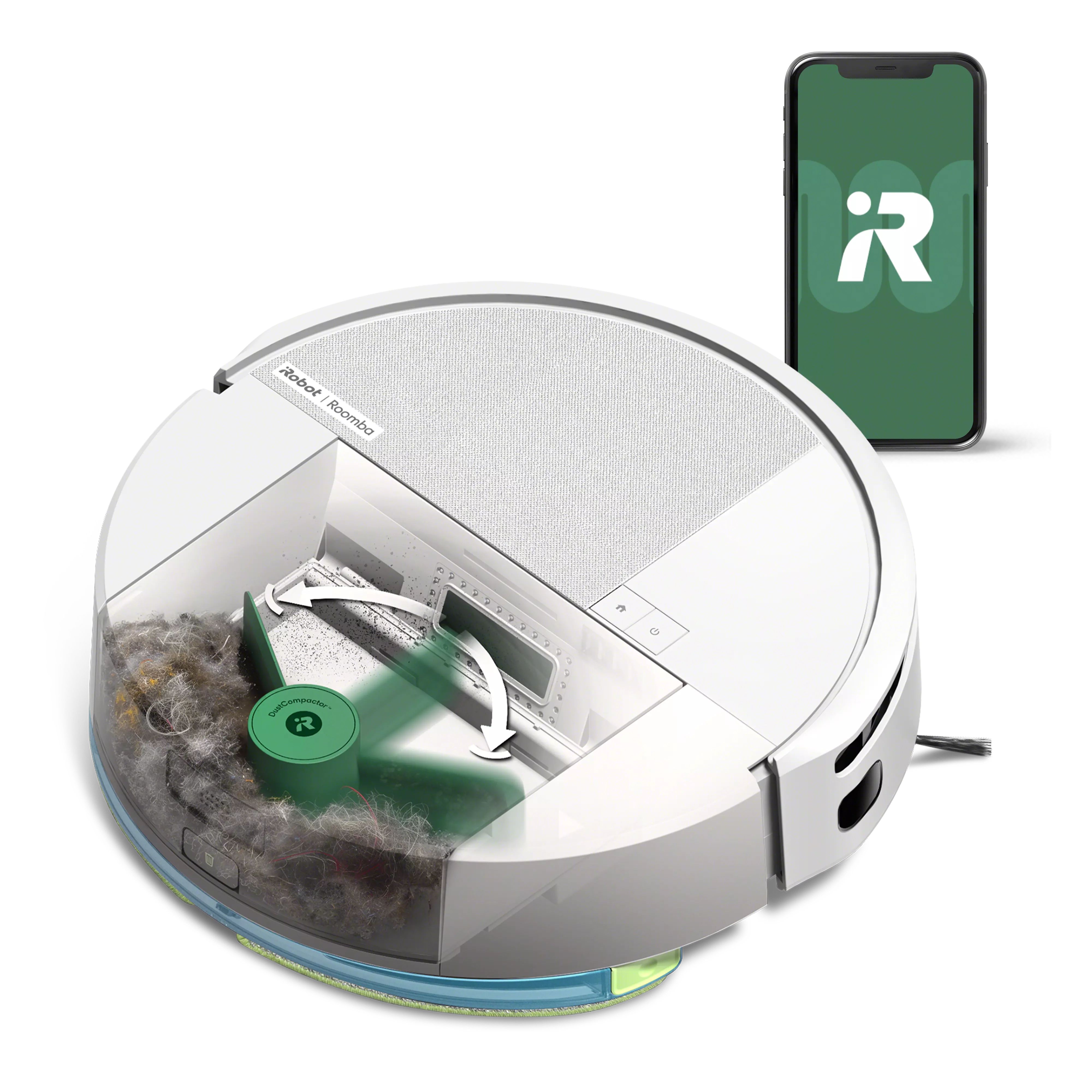 掃除機・クリーナー B272-40 iRobot Roomba 205 DustCompactor Robot Roomba® 205 DustCompactor™ Combo - Blanc