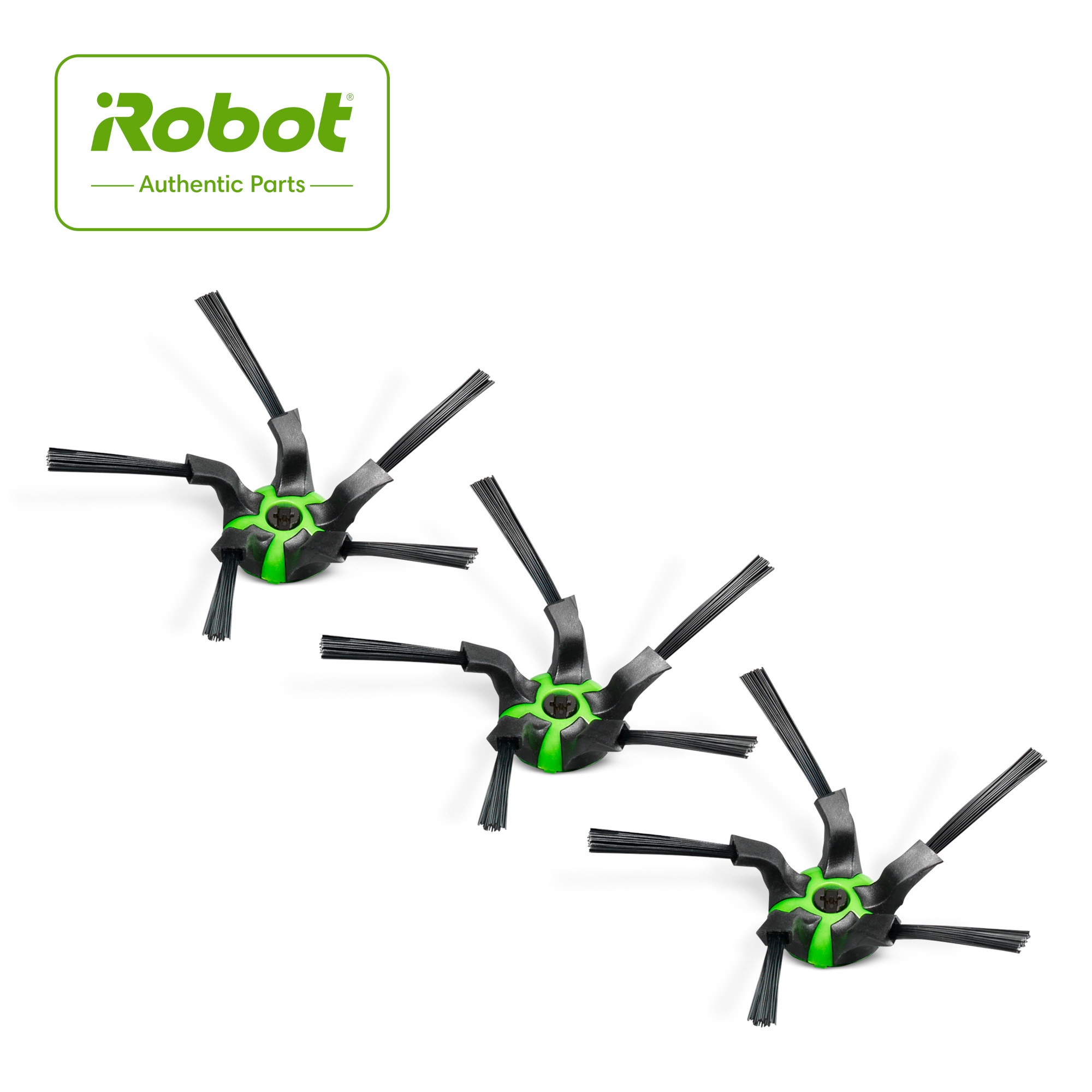 Brosses Latérale (6 pales) pour iRobot Roomba 'e', 'i' et 'j'  Série (Paquet de 3)