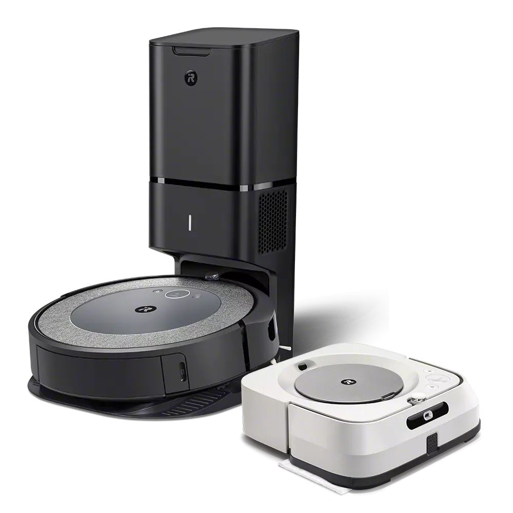 iRobot Roomba i3+本体 & Braava jet m6本体セット Lot Roomba® i3+ et Braava jet® m6 | iRobot®
