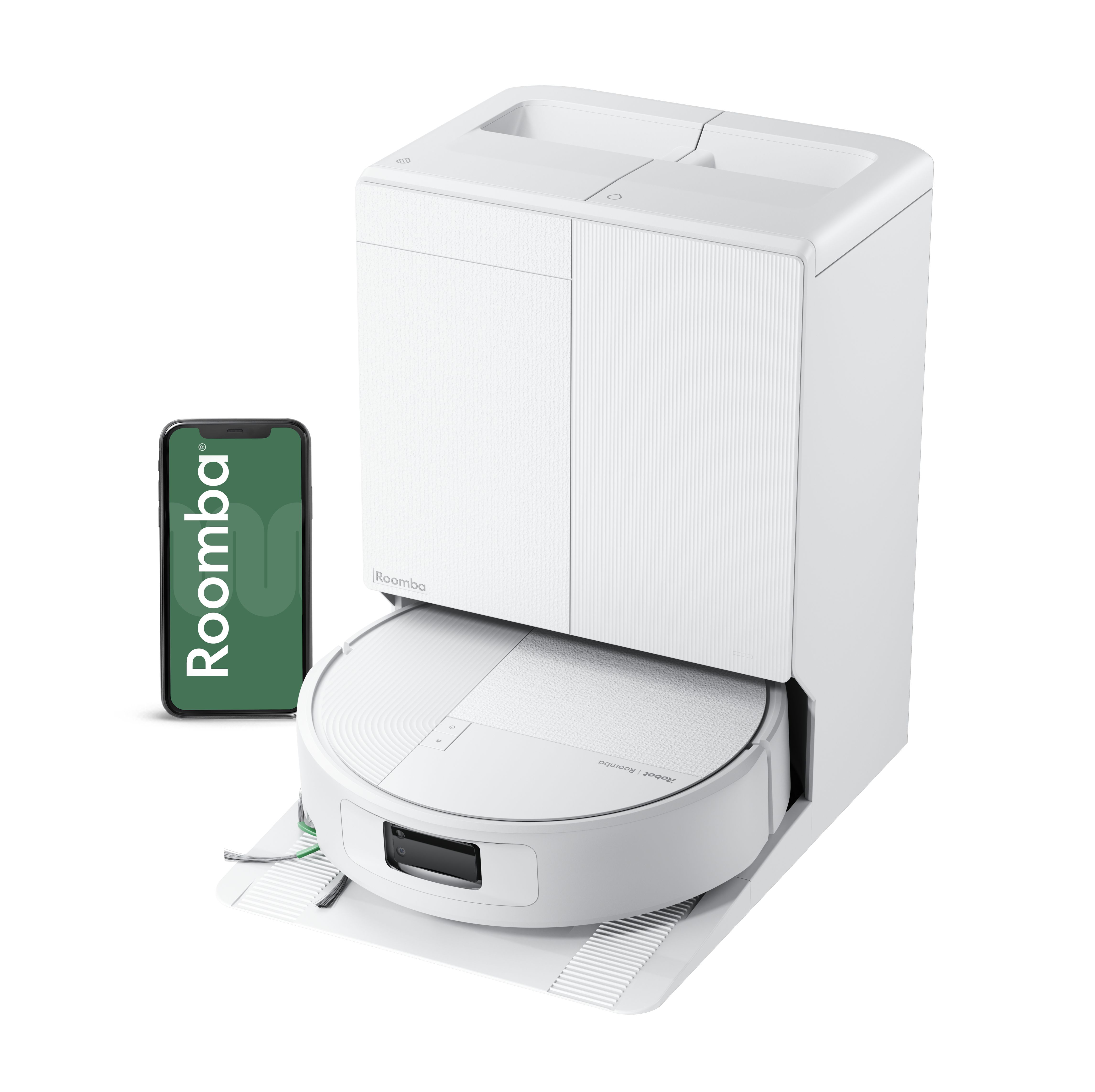 Robot Roomba Plus 675 Combo + base AutoWash | Blanc | iRobot