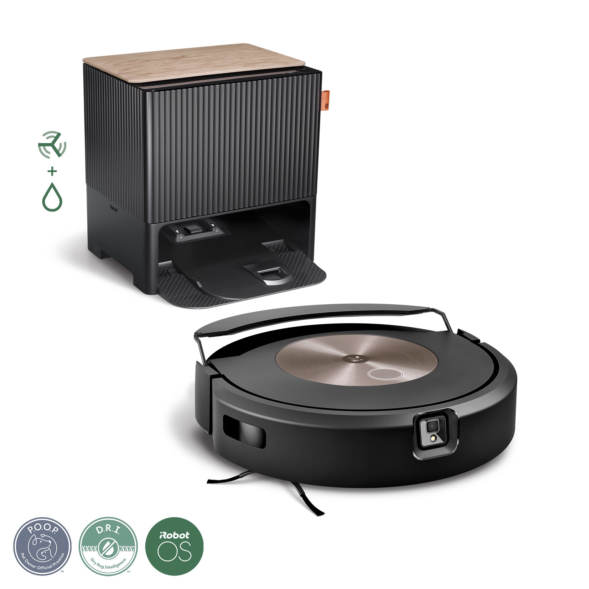 Robot aspirateur et laveur Roomba Combo® j9+, iRobot®